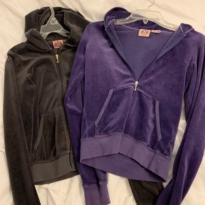Juicy Couture zip ups
